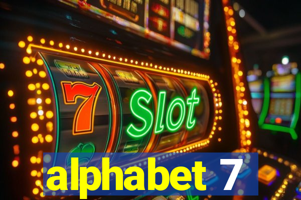 alphabet 7